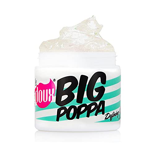 The Doux Big Poppa Curl Defining Gel For Curly and Afro-Kinky Hair (16 oz)