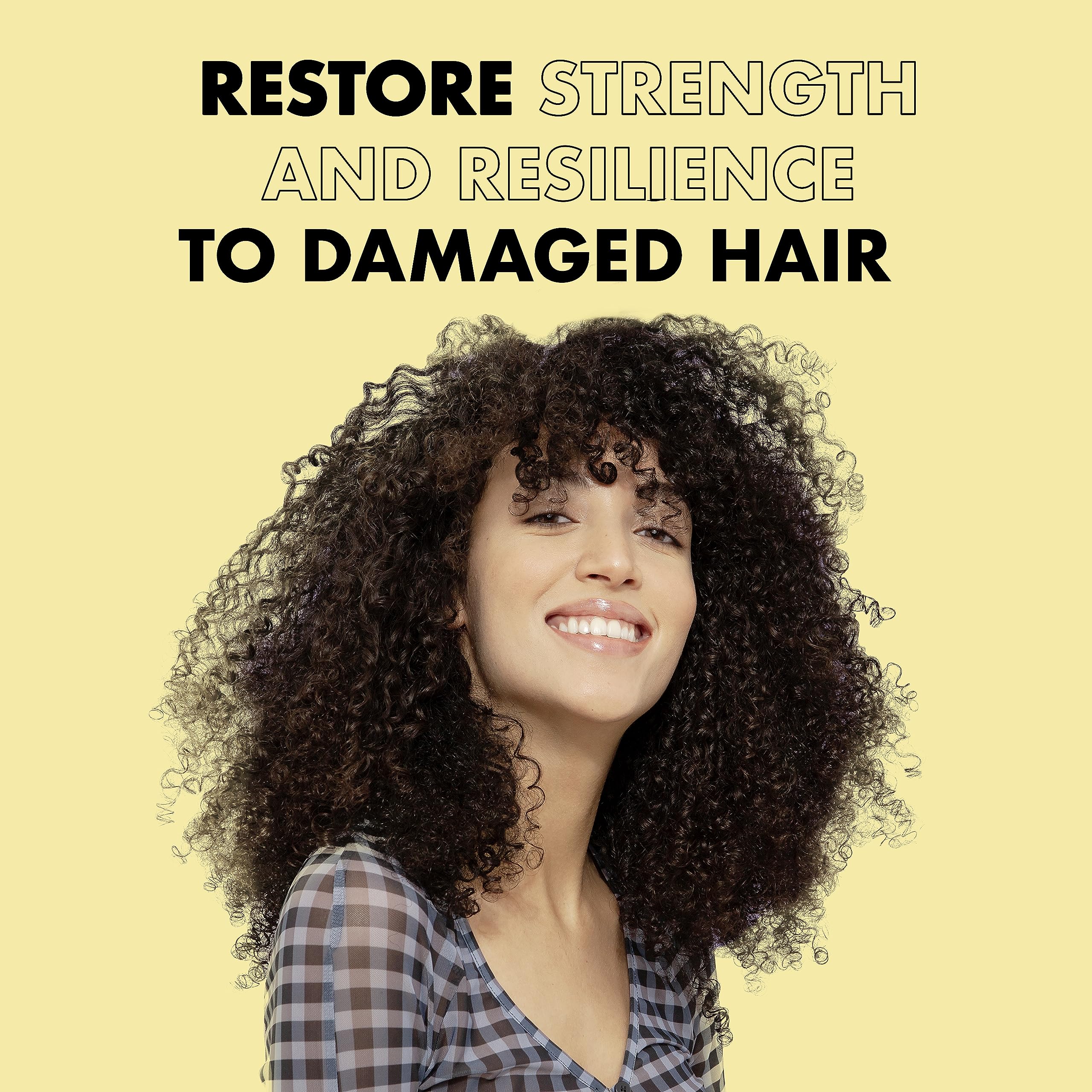 SHEA MOISTURE Jamaican Black Castor Oil Strengthen & Restore Leave-In Conditioner no silicones or sulphates for chemically processed, heat-styled or natural hair 431 ml